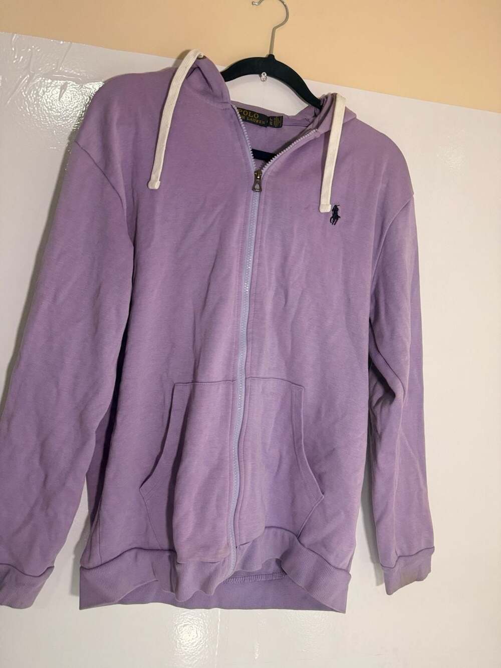 Polo Ralph Lauren Purple Full-Zip Hoodie